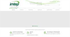 Desktop Screenshot of imtep.com.br