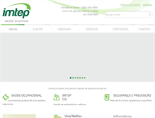 Tablet Screenshot of imtep.com.br
